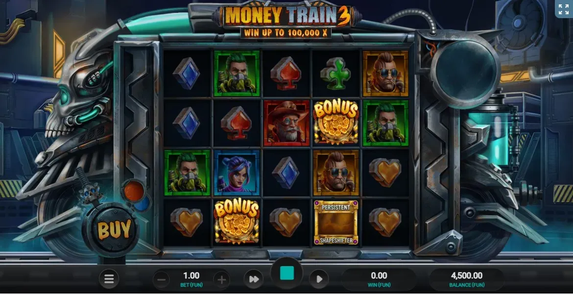 Play in Money Train 3 by Relax Gaming for free now | SmartPokies