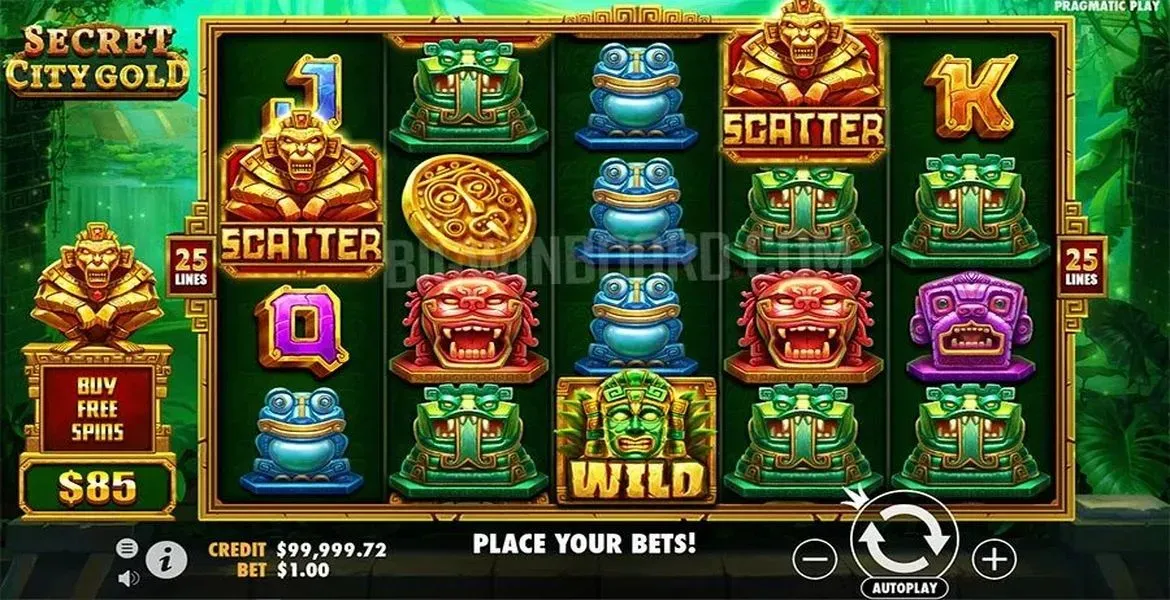 Play in Secret City Gold by Pragmatic Play for free now | SmartPokies