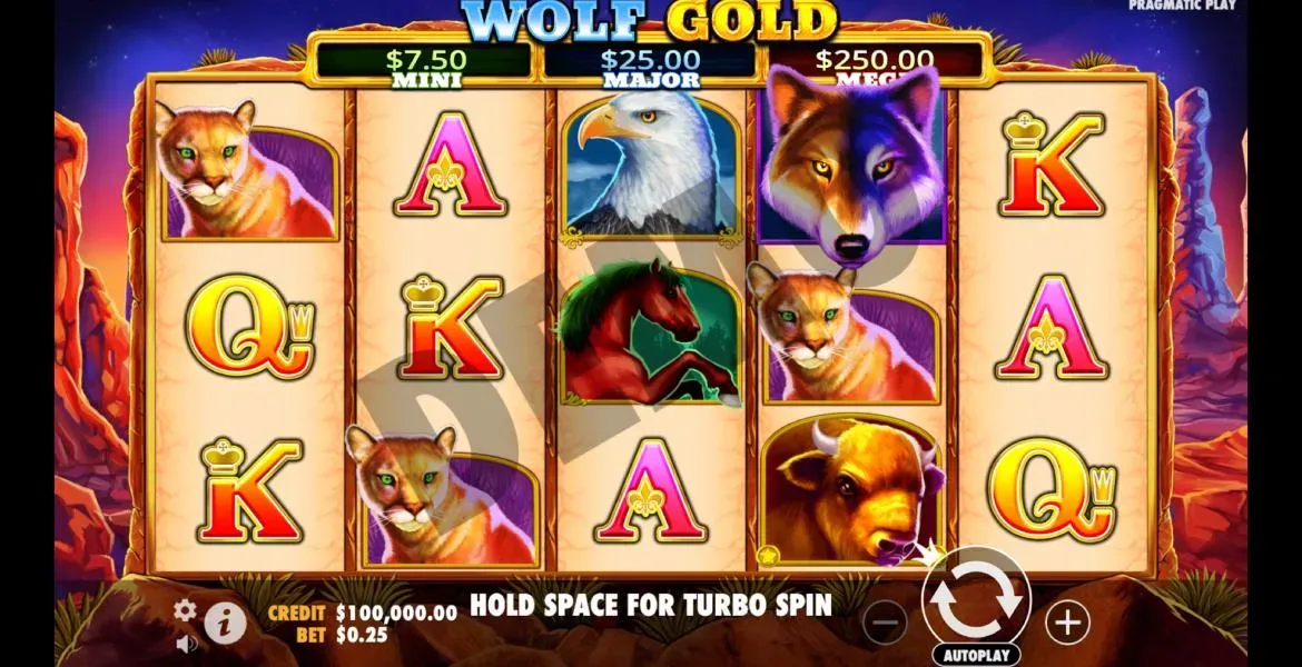 Play in Wolf Gold slot review from Pragmatic play - play for real money or free play for free now | SmartPokies