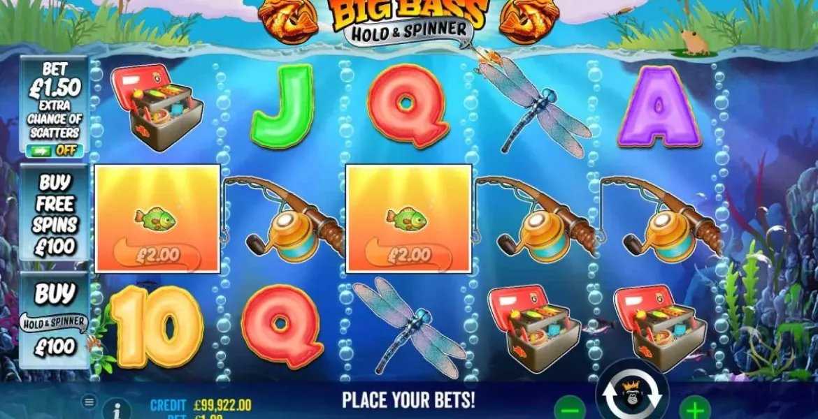 Play in Big Bass Bonanza Hold & Spinner by Pragmatic Play for free now | SmartPokies