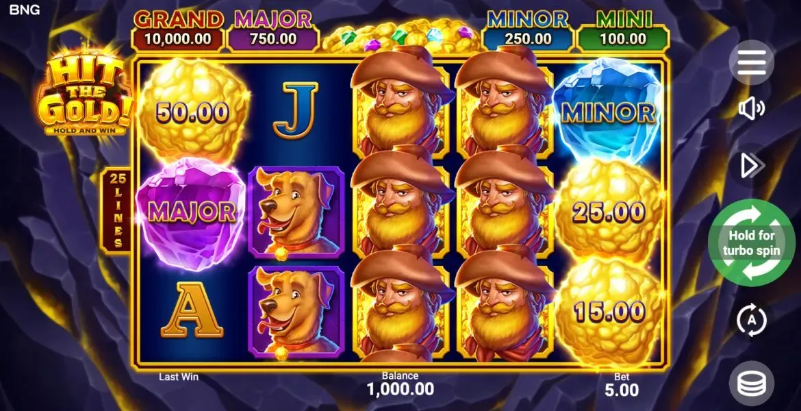 Play in Hit the Gold Hold and Win slot review and free demo play for free now | SmartPokies