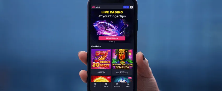 craps on mobile woo casino
