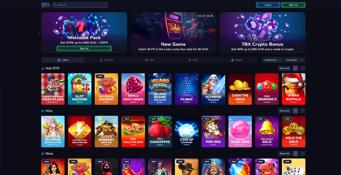 7bit login Australia