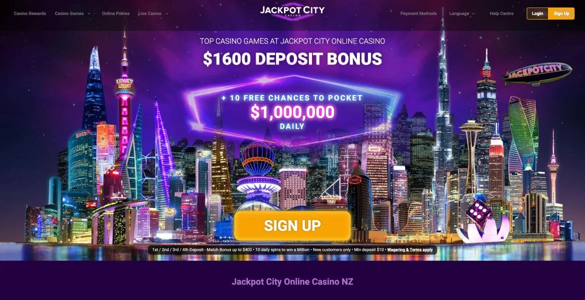Casino main page