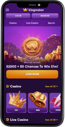 Kingmaker mobile casino