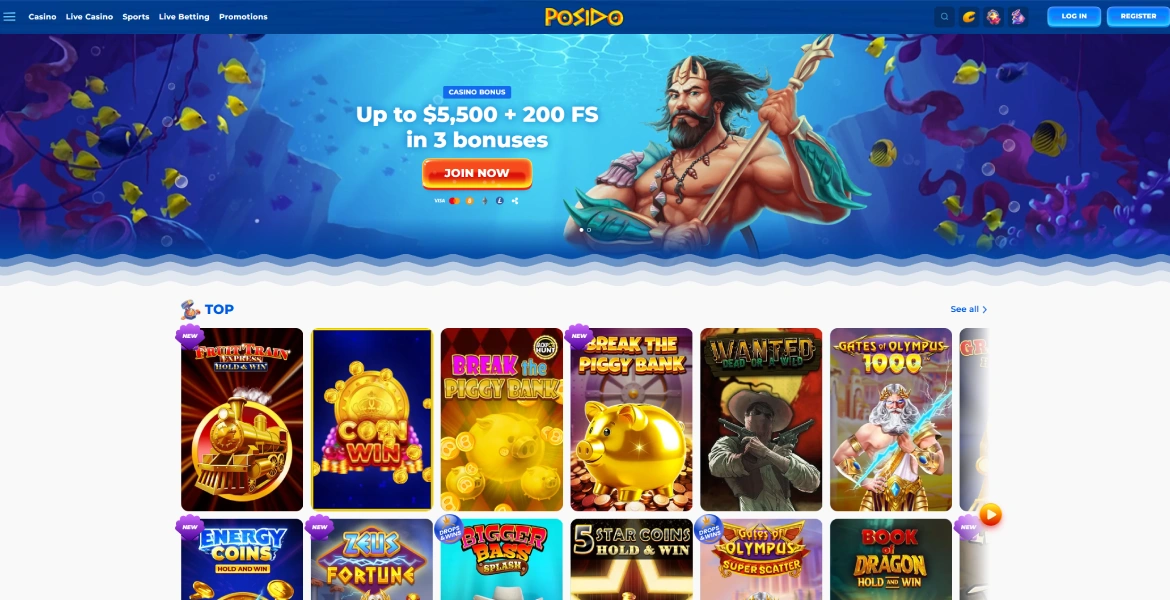 Posido login Australia