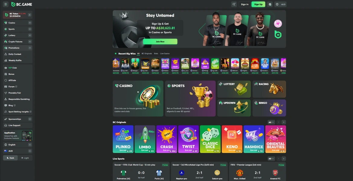 BC.Game Casino login