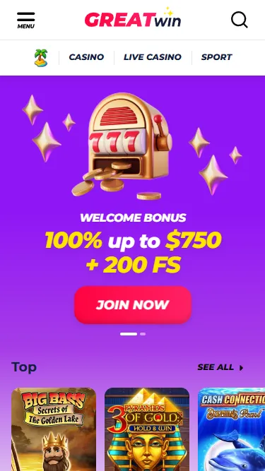 Greawin mobile casino