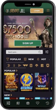 Jackpot Jill casino mobile
