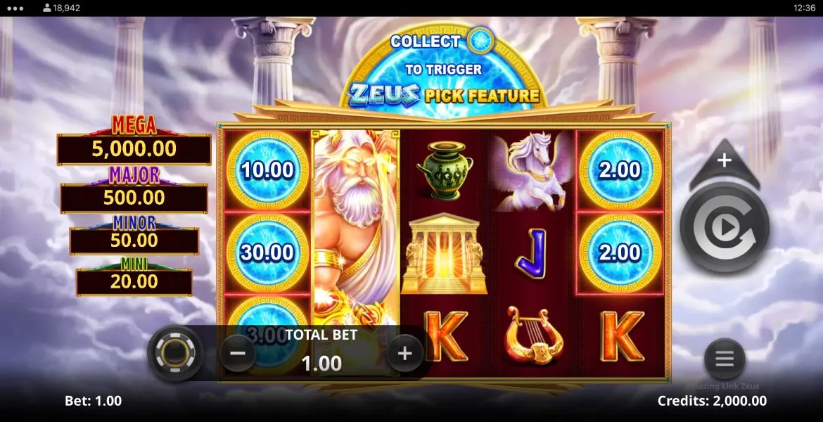 Play in Amazing Link Zeus for free now |