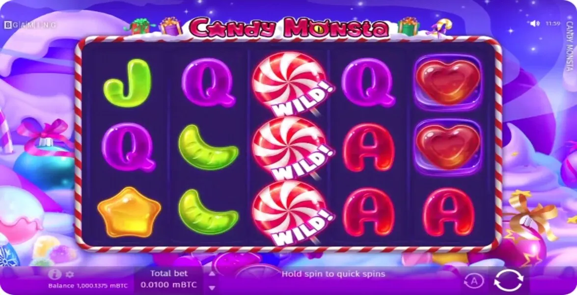 Play in Candy Monsta Xmas for free now | 