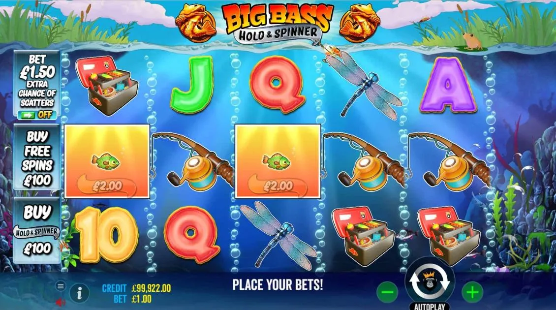big bass bonanza hold and spinner slot
