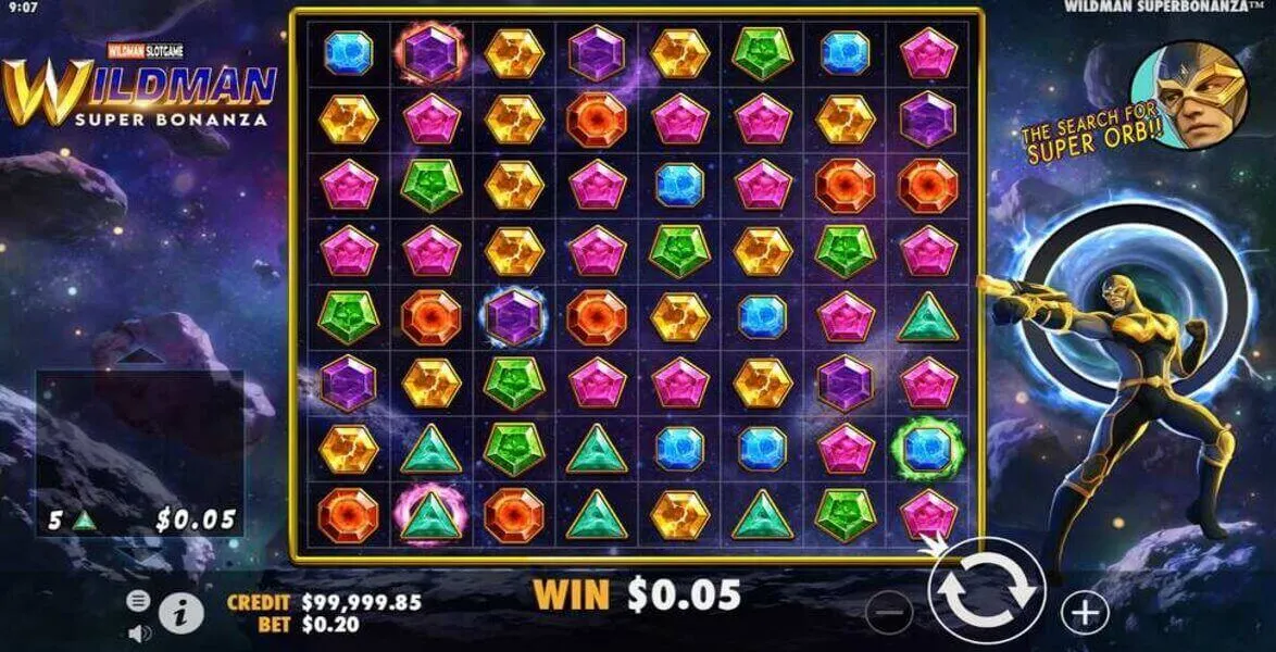 Play in Wildman Super Bonanza for free now |